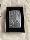 1996 Barrett Smythe Endangered Animal Wolf Xii Unstruck Zippo Lighter