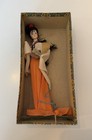 Vintage Lillian Vernon  34 Ming Usa Zhang Chinese Figurine Doll W box  Has Smell