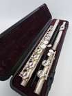 Yamaha Yfl-221 Flute Nickel Silver Plated Student With Hard Case