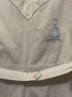 Vintage 1930s 1940s Child s Cotton Print Romper Sailboat Nautical Sailor
