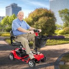 4 Wheels Mobility Scooter Power Folding Travel Electric Wheelchairs Scooter Us
