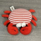 Striped Plush Skipper The Crab Stuffed Animal Tooth Fairy Pillow By Maison Chic