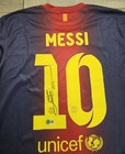 Lionel Messi Signed Autographed 2010 Barcelona Home Jersey Beckett Bas Coa