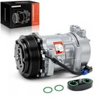 Air Conditioner Compressor With Clutch - Compatible With Peterbilt 379 2005 