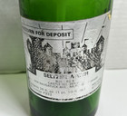 Vintage Emeral Green Castle Seltzer Water Bottle Milford Ct 26 Fl  Oz 