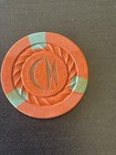 Caribe Hilton San Juan Puerto Rico Roulette Casino Chip  Chc-0     rare    