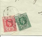 Leeward Islands Sg 48  47a All-saints Antigua Jy 22 19 Commercial Use To Usa 