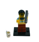 Lego Minifigures Computer Programmer Series 7 Building Block 8831 Kid Toys Gifts