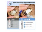 Professional Nail Drill Kit Electric Nail File Cordless W  Lcd Light