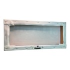 Poster Hollywood Sign In Los Angeles The Back Side Framed Canvas Type 7  X 15 