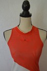 Adidas X Stella Mccartney Court Tennis Dress Red White Mesh Size Eu 36 Us Small