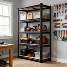 5-tier Heavy Duty Garage Shelving Unit 2000 Lbs Capacity Adjustable Metal Storag