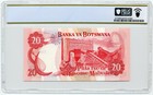 1982 20 Pula Botswana  Pick  10a - Pcgs Gem Unc 65 Ppq  Low Serial  000962