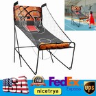 Indoor Basketball Arcade Game Double Electronic Hoops Shot 2 Player W  5 Balls