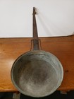 Vintage Antique Metal Hammered Copper Pan Or Skillet