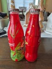 Set Of 2 Puerto Rico Coca Cola Wrap Bottles Wendy s 40 Years And Pueblo 10 Years