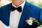 Hisdern Bow Ties For Men Solid Color Pre-tie Bow Tie And Pocket Square Set Class