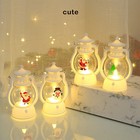 Christmas Tree Led String Lights Snowman Santa Hanging Xmas Party Fairy Decor Us