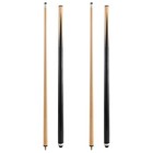 Pool Cue Sticks     42  48  58  Billiard Cues With 13mm Leather Tip 42  Set Of 2