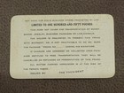 1916 Adams Express Company Pass Wells Fargo W w  Fulmer