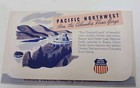 Vintage 1960 s Union Pacific Railroad Ticket Envelope Pacific Northwest 