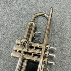 New Professional White Nickel Bass Trumpet Instrument With Case Accessories  
