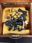 C  Plath Hamburg Germany Maritime Sextant Wooden Box W  Calibration Certificate