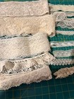 Lace Trim Ivory   White 15  Yards Lot Vintage   Modern Diy Slow See Journal S25