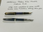 Waterman Phileas Blue Marble Fountain Pen And Bonus Pen