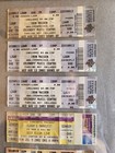 Year 2000 Un-used Rock Concert Tickets