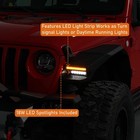 For Jeep Wrangler Jl Jlu Gladiator Jt 2018-2026 Aluminum Front Fender Flares
