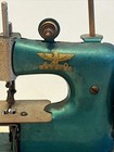Original Teal Casige Child s Toy Sewing Machine Made In Germany British Zone