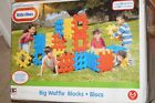 Vintage Little Tikes Big Waffle Block 14  18 Pieces New In Box
