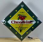 Cheerwine  Lighted  Advertising Clock Free Shipping