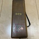 Retro Calligraphy Tool Box Ink Stone Vintage Suzuri Sumi Grinder Shodo Shuji