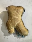 Antique Iroquois Beaded Whimsy Boot Native Pin Cushion 19th Century Some Wear