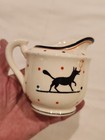 Vintage Doggie Cream Pitcher In Polka Dots Made In Japan