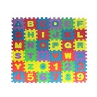 36pcs Kids  Soft Foam Play Mat Interlocking Eva Tiles With Alphabet And Numbers