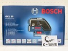 Bosch Gcl 25 Laser Level Self Leveling 5-point Alignment Cross-line Laser Level