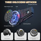 6 5 Cub Large Security Safe With Fingerprint Lock   Deposit Slot
