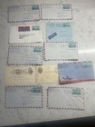 Lot Of Us Airmail Covers   Postal Cards To Germany 1940s   60s Incl  Reg