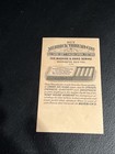 Vtg Merrick Thread Company Ad Trading Card  gully This Cotton Beats Them All 