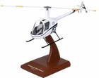 Robinson R-22 Beta Ii Helicopter Trainer Desk Top Display Chopper 1 24 Sc Model