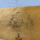 Antique Whittemore No 8 Wool Hand Carders Pair Patent Improved Wood Primitive