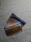 Native American Hand Beaded Hair Comb Set By Jean
