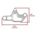 Oil Pump Gasket Fits Honda Trx400ex Sportrax 400 1999 - 2008 15151-kcy-671