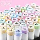 Ohuhu 48 Colors Alcohol Pastel Markers Double Tipped Brush Chisel Sketch Markers