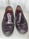 Vintage Gh Bass   Co Weejuns Penny Loafers Dress Shoes Mens Burgundy Size 9