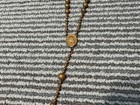 C1918 World War Two Brass Ball Chain Crucifix Rosary Original Rare  7 