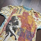 Guns N  Roses Use Your Illusion Tour 1991 Distressed Tie-dye T-shirt